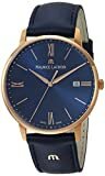 Maurice Lacroix Herren Analog Quarz Uhr mit Leder Armband EL1118-PVP01-411-1