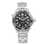 Omega Seamaster Diver 300 Herren-Armbanduhr 210.30.42.20.01.001 antimagnetisches schwarzes Zifferblatt