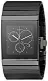 Rado Herren-Armbanduhr Armband Keramik Schwarz + Gehäuse Quarz R21715152