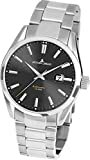 JACQUES LEMANS Herrenuhr Derby Metallband massiv Edelstahl 1-1846.1D