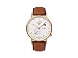 Junkers Herren-Armbanduhr Analog Quarz Leder 67324