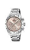 Festina Damen Chronograph Quarz Uhr mit Edelstahl Armband F20397/3