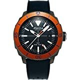 Alpina Herren Analog Quarz Uhr mit Gummi Armband AL-247LNO4TV6