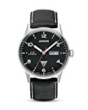 Junkers Herren-Armbanduhr Analog Automatik Leder 69662