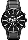 FOSSIL Herren Chronograph Quarz Uhr mit Edelstahl Armband FS4778