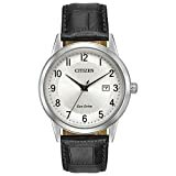 Citizen Herren Analog Quarz Uhr mit Leder Armband AW1231-07A