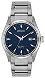 Citizen Herren Datum klassisch Solar Uhr mit Titan Armband BM7360-82L