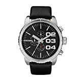 Diesel Herren Chronograph Quarz Uhr mit Leder Armband DZ4208