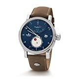 Kronsegler Einstein - Relativity Herren Armbanduhr Automatik Stahl-blau