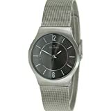 Skagen Herrenarmbanduhr Slimline Titan Stahl 233LTTM
