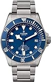 Tudor Pelagos 25600TB Herren-Armbanduhr mit blauem Zifferblatt, Titangehäuse und Armband