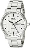MIDO Herren-Armbanduhr XL Multifort Analog Automatik Edelstahl M0054301103100