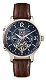 Ingersoll Men's Analogue Classic Automatic Watch with Leather Strap I00703