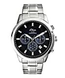 s.Oliver Herren-Armbanduhr Chronograph SO-3686-MC