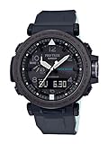 Casio Herren Analog-Digital Quarz Uhr mit Silikon Armband PRG-650Y-1CR  