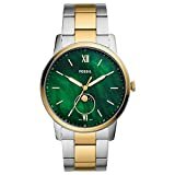 FOSSIL Herren Analog Quarz Uhr mit Edelstahl Armband FS5572