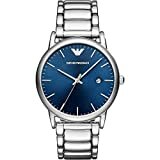Emporio Armani Herren Analog Quarz Uhr mit Edelstahl Armband AR11089