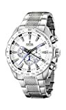Festina Herren Chronograph Quarz Uhr mit Edelstahl Armband F16488/1
