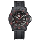 Luminox Herren Datum klassisch Quarz Uhr mit PU Armband XL.8895