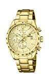 Festina Unisex Erwachsene Chronograph Quarz Uhr mit Edelstahl Armband F20266/1