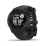 Garmin Instinct - wasserdichte GPS-Smartwatch mit Sport-/Fitnessfunktionen. Herzfrequenzmessung, Fitness Tracker und Smartphone Benachrichtigungen. Viele Modelle zur Auswahl (Generalüberholt)