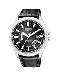 Citizen Herren Analog Quarz Uhr mit Leder Armband CB0010-02E