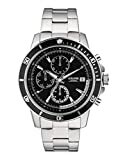 s.Oliver Herren Chronograph Quarz Uhr mit Edelstahl Armband SO-3860-MC