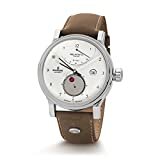 Kronsegler Einstein - Relativity Herren Armbanduhr Automatik Stahl-Weiss