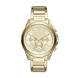 Armani Exchange Herren Chronograph Quarz Uhr mit Edelstahl Armband AX2602