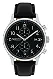 Gigandet Herren-Armbanduhr Chronograph Quarz Analog mit Lederarmband Skyscraper G49-005