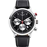 Junkers JU52 Analog Automatik Chronograph ETA Swiss Made Saphirglas schwarz 9.05.01.02
