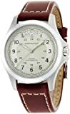 Hamilton Herren Analog Automatik Uhr mit Leder Armband H64455523