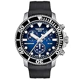 Tissot Herren Chronograph Quarz Uhr mit Gummi Armband T1204171704100