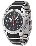 DETOMASO Herren-Armbanduhr SIENA Chronograph Analog Quarz MTM8806C-BK1