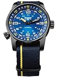 Traser Herren Analog Schweizer Automatikwerk Uhr mit Textil Armband 107719