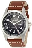 Hamilton Herren Analog Automatik Uhr mit Leder Armband H70555533