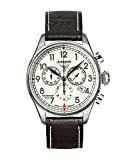 Junkers Herren-Armbanduhr XL Spitzbergen F13 Chronograph Quarz Leder 61865