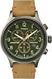 Timex Herren Chronograph Quarz Uhr mit Leder Armband TW4B04400