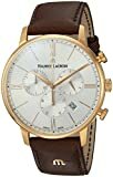 Maurice Lacroix Herren Chronograph Quarz Uhr mit Leder Armband EL1098-PVP01-111-1