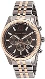 Michael Kors Herren Chronograph Quarz Uhr mit Edelstahl Armband MK8561