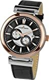 Jacques Lemans Herren Analog Automatik Uhr mit Leder Armband 1-1730B