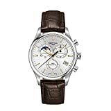 Certina DS-8 Herren-Armbanduhr 42mm Armband Leder Braun Gehäuse Edelstahl Saphirglas Quarz C0334501603100