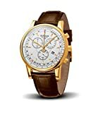 Kronsegler DR.House Herren Chronograph vergoldet-silbern