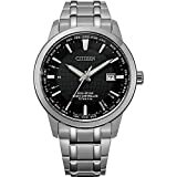 Citizen Men's Analog Eco-Drive Uhr mit Titan Armband CB0190-84E