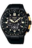 Seiko astron Herren Uhr analog Solar mit Silikon Armband SSE174J1