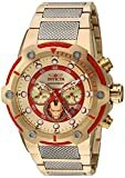 INVICTA Herren analog Quarz Uhr mit Edelstahl Armband 25781