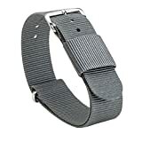 GEMONY Nato Armband Premium Ballistic Nylon Uhrenarmband 20mm 22mm,WB-103D