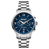 Ingersoll Herren Analog Quarz Uhr mit Edelstahl Armband I00604