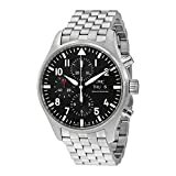 IWC Herren-Armbanduhr 43mm Armband Edelstahl + Gehäuse Automatik Zifferblatt Schwarz Chronograph IW377710