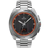 Junghans Herren-Armbanduhr XL 1972 Mega Solar Analog Quarz Edelstahl 056/4211.44